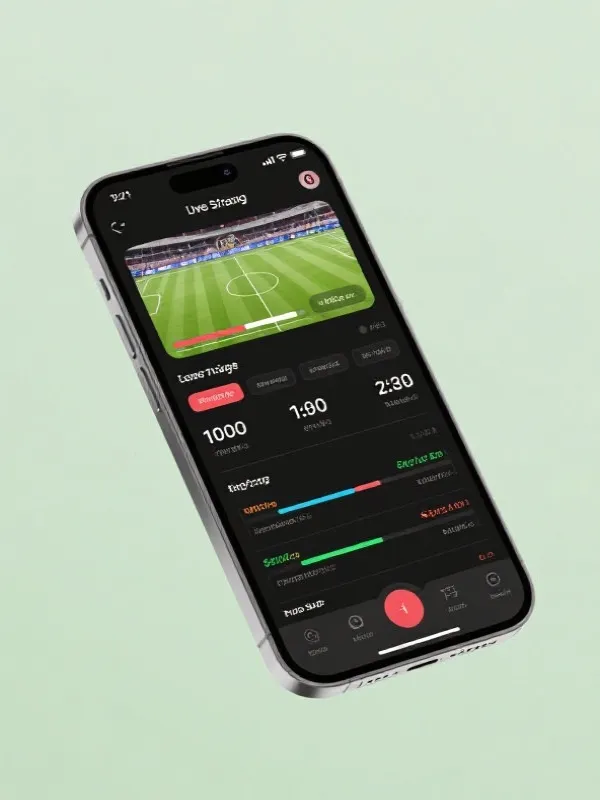 西甲直播手机App界面